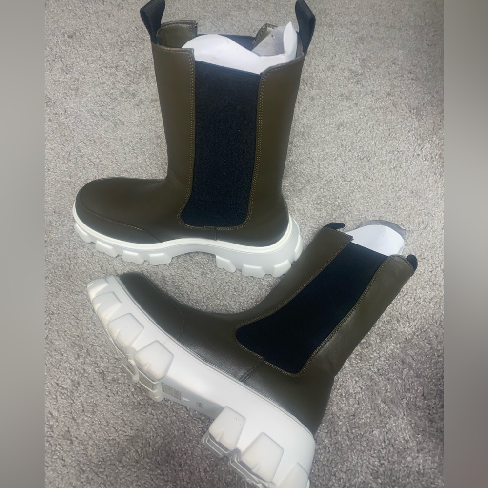 Olive Green Boots